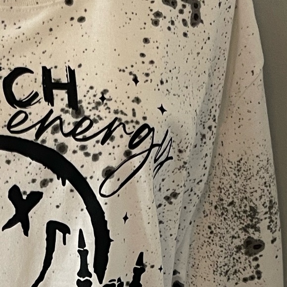 NWOT: “I MATCH ENERGY SO HOW WE GONA ACT TODAY” T-shirt Size XL - Picture 2 of 5